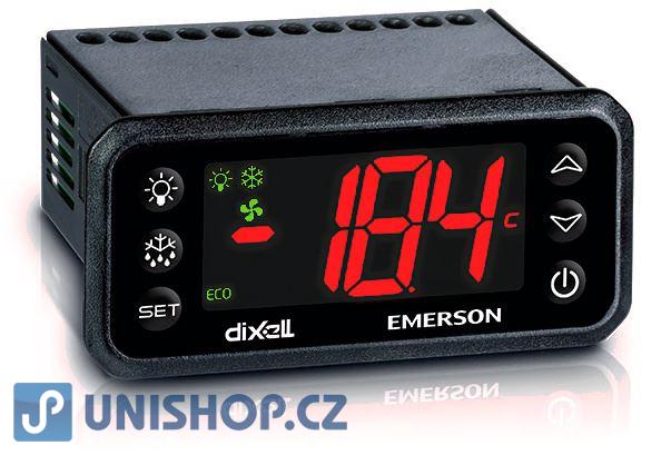 Panelový termostat; Dixell XR20CH 5N0C1 s napájením 230V a 20A relé