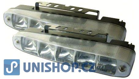 Světla pro denní svícení DRL16-1W 5xLED 12/24V