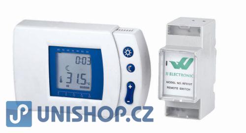 RF-510T Bezdrátový digitální programovatelný termostat