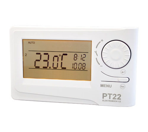 Fotografie PT22 prostorový regulátor teploty - termostat