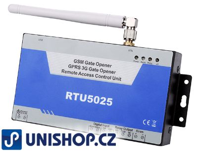 RTU5025 GSM dálkové ovládání a monitoring