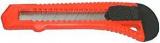 Tapetářský nůž ulamovací 18mm plastový, oranžový
