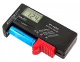 Tester baterií digitalní -R3, R6, R20, R14, 9V