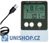 Teploměr+vlhkoměr DS102 se záznamem- USB Datalogger